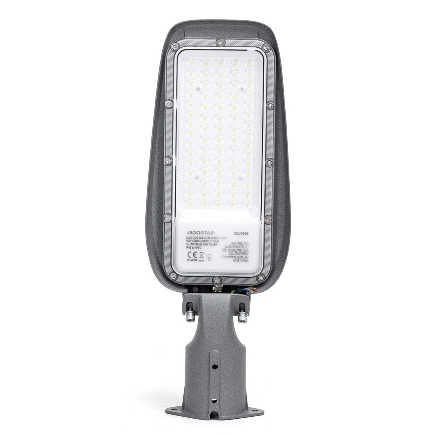 Aigostar - LED uličné svietidlo SLIM LED/50W/230V 6500K IP65