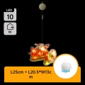 Aigostar - LED Vianočná dekorácia LED/3xAAA vianočné lietadlo 17cm