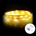 Aigostar - LED Vianočná reťaz 50xLED/3xAA 5,3m teplá biela