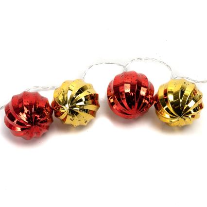 Aigostar - LED vianočný reťazec 20xLED/3xAA 2 m teplá biela