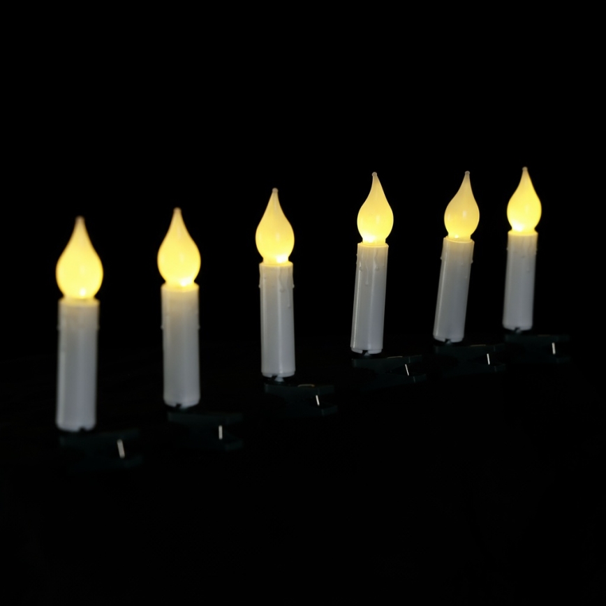 Aigostar - LED vianočný reťazec 25xLED/3xAA 5 m teplá biela