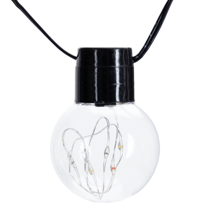 Aigostar - LED vonkajší dekoračný reťaz so 160 LED, 10 m, IP44, teplá biela