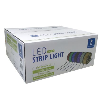 Aigostar - LED vonkajší pás 50m LED/300W/230V modrá IP65