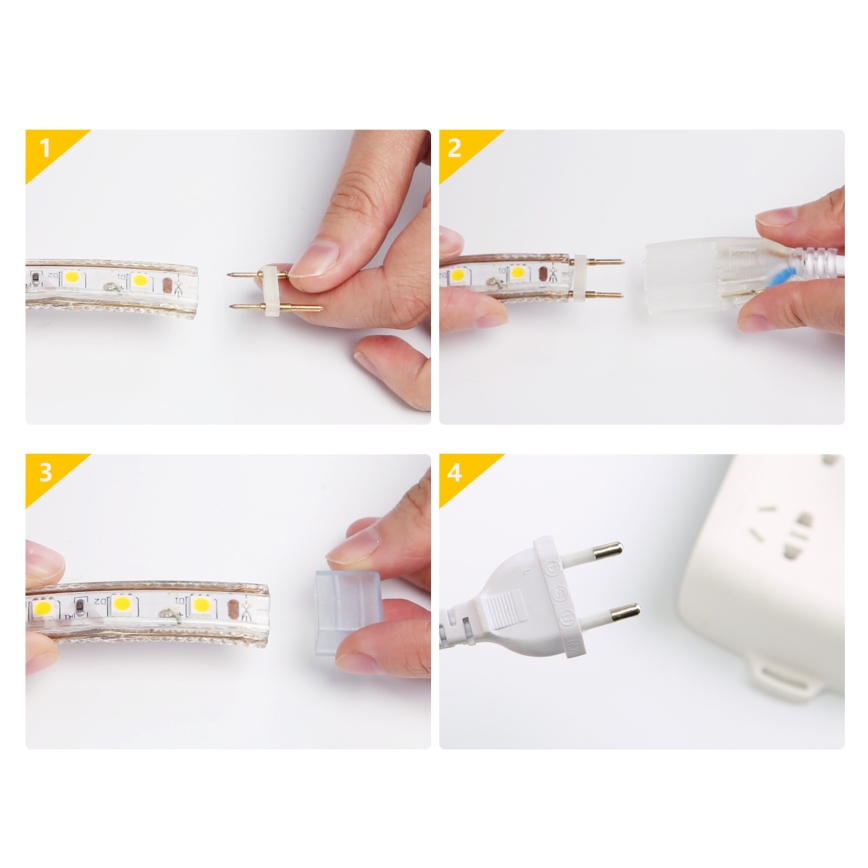 Aigostar - LED Vonkajší pásik 50m LED/350W/230V 6500K IP65