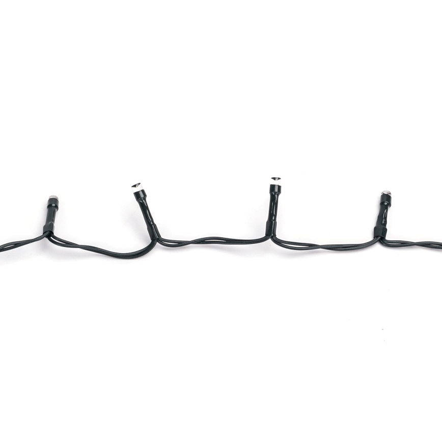 Aigostar - LED vonkajší svetelný reťazec 200×LED / 8 režimov, 3×AA, 10,3 m, IP44, teplá biela