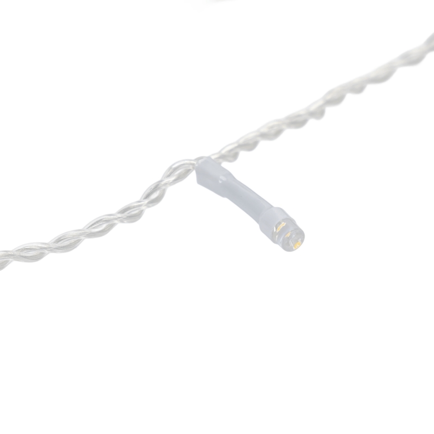 Aigostar - LED vonkajší vianočný reťaz 150xLED/6W/230V/8 funkcií 1,5x1m IP44 studená biela + diaľkové ovládanie