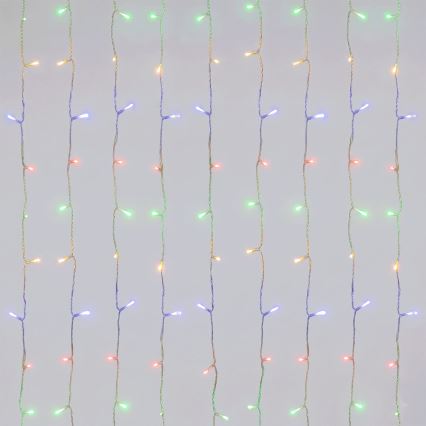 Aigostar - LED Vonkajší vianočný reťaz 192xLED/8 funkcií 4,5x1,2m IP44 viacfarebný