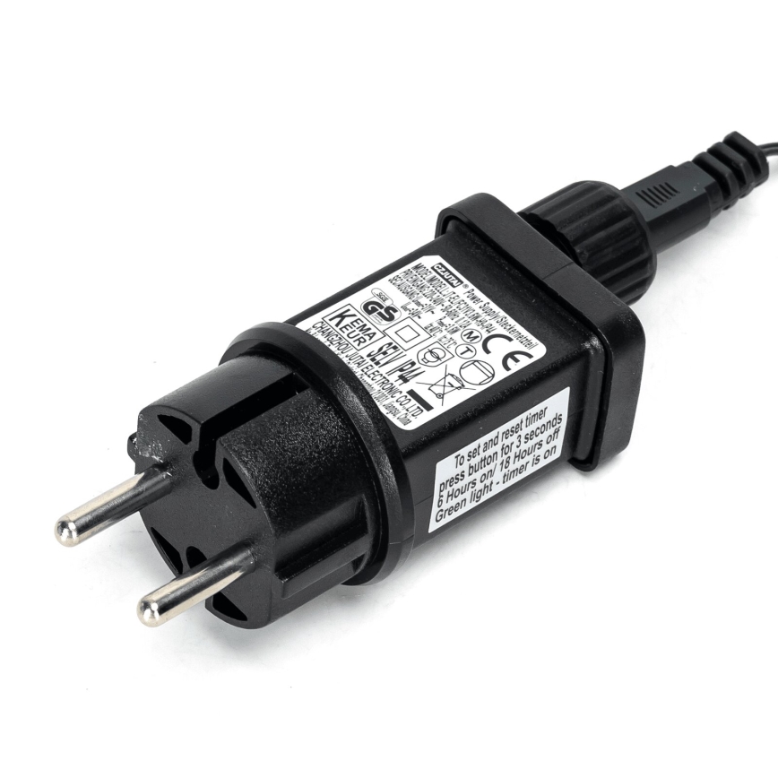 Aigostar - LED vonkajší vianočný reťaz 400xLED/8 funkcií 23m IP44 teplá biela