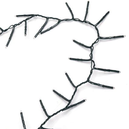 Aigostar - LED vonkajší vianočný reťazec 400xLED/8 funkcií 13m IP44 studená biela