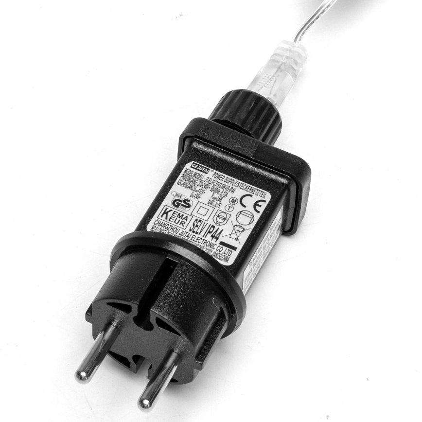 Aigostar - LED vonkajší vianočný svetelný reťazec 50 LED / 8 funkcií 8 m IP44 teplá biela