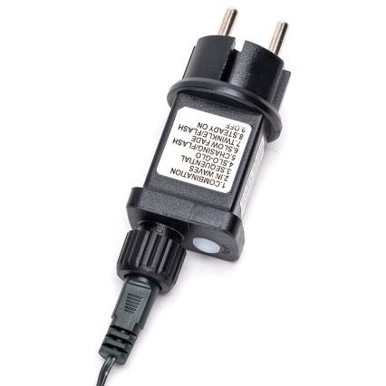 Aigostar - LED vonkajšia dekoratívna svetelná reťaz 10xLED/8m IP44 studená biela