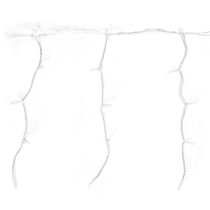 Aigostar - LED vonkajšia reťaz 100xLED/8 funkcií 5x0,4m IP44 studená biela