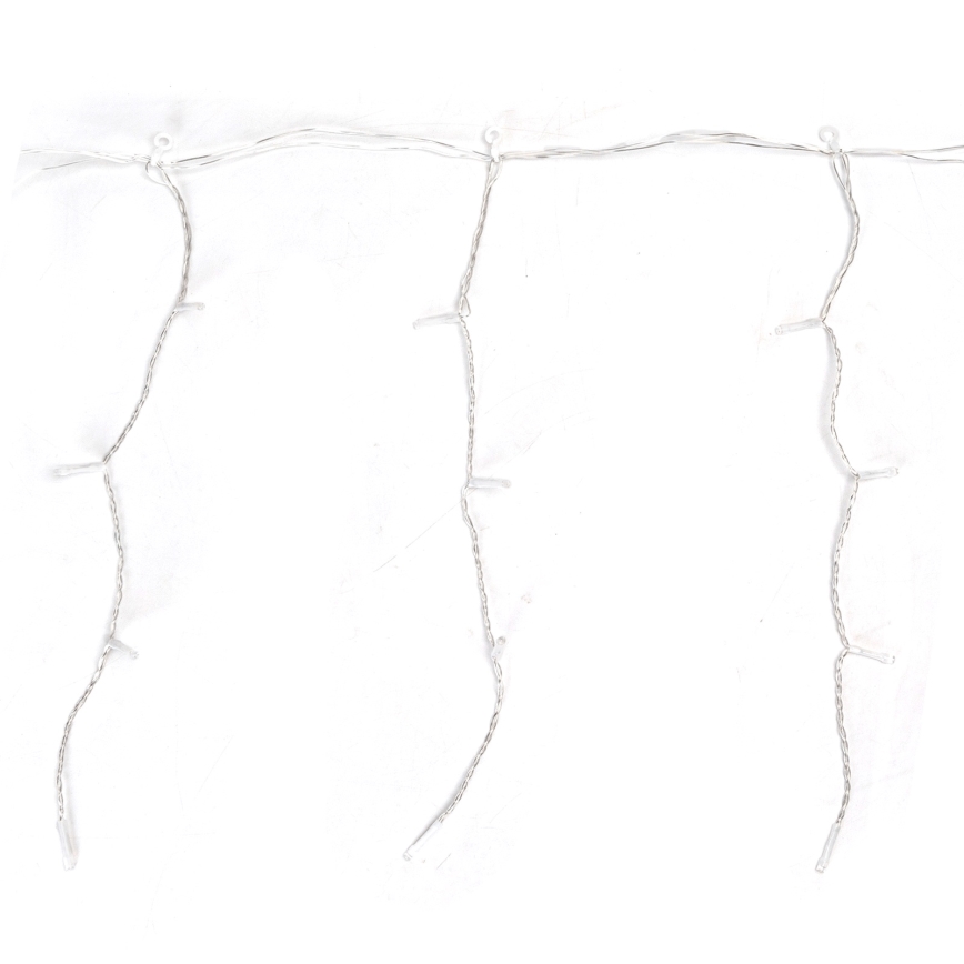 Aigostar - LED vonkajšia reťaz 100xLED/8 funkcií 5x0,4m IP44 studená biela