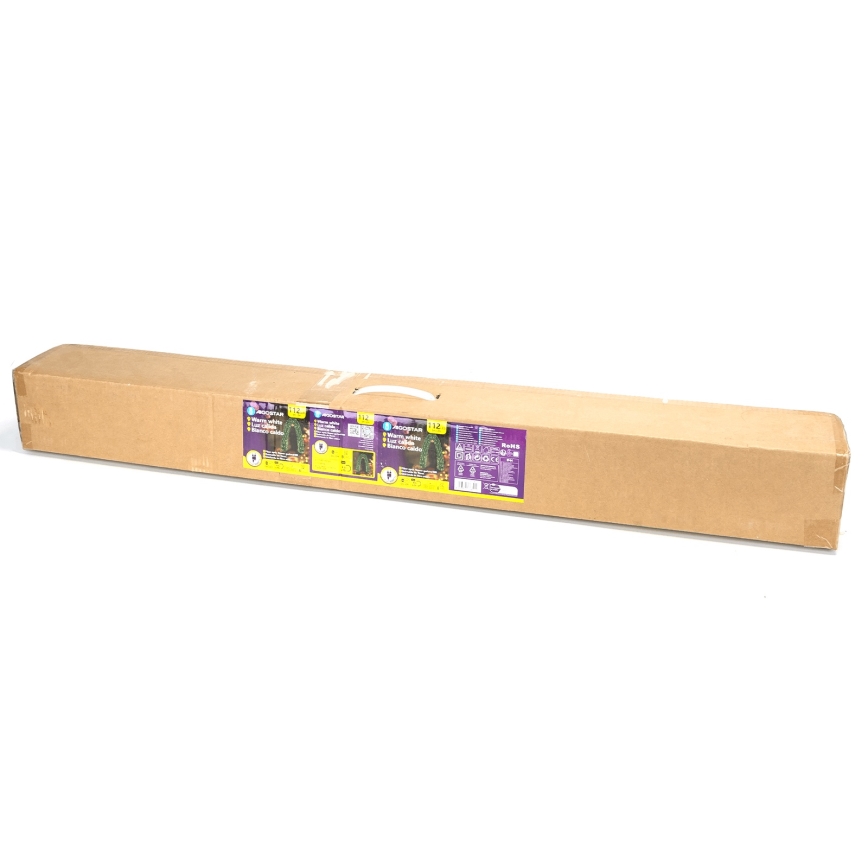 Aigostar - LED Vonkajšia vianočná dekorácia 112xLED/3,6W/230V 2m IP44 teplá biela
