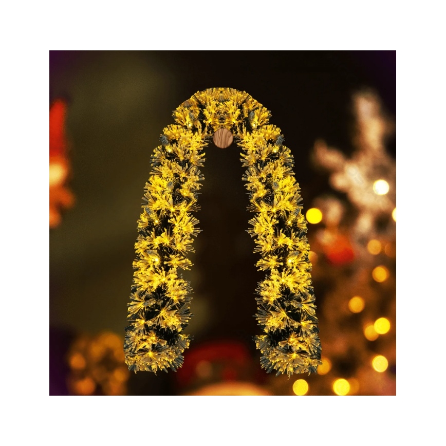 Aigostar - vonkajšia vianočná LED dekorácia 112xLED/3,6W/230V 2m IP44 teplá biela