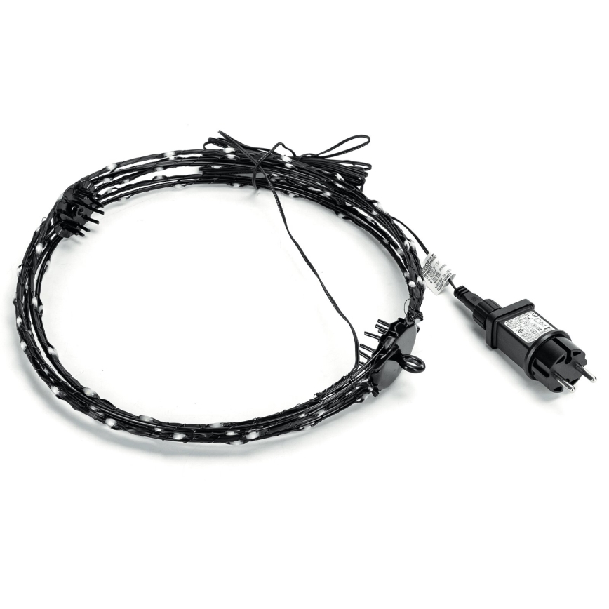 Aigostar - LED Vonkajšia vianočná dekorácia 3,6W/230V guľa 30cm IP44 studená biela