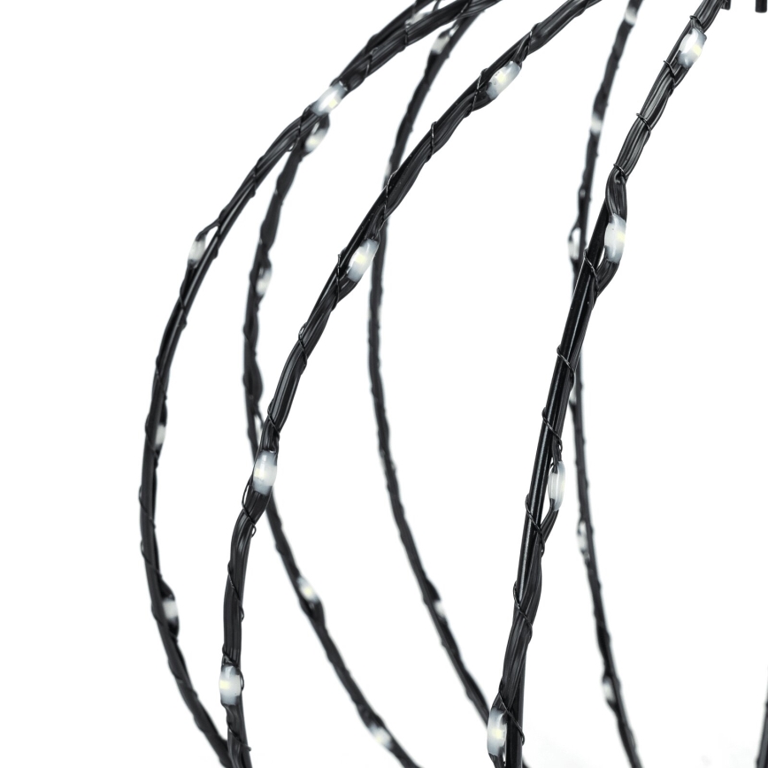 Aigostar - LED Vonkajšia vianočná dekorácia 3,6W/230V guľa 30cm IP44 studená biela