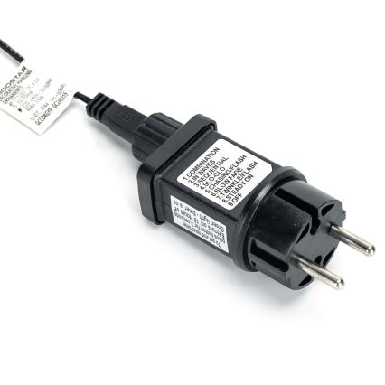 Aigostar - LED Vonkajšia vianočná dekorácia 3,6W/230V guľa 30cm IP44 studená biela