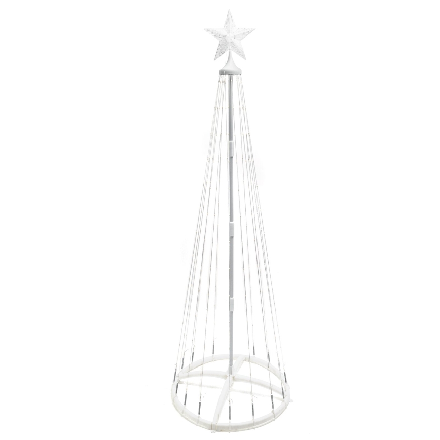 Aigostar - LED Vonkajšia vianočná dekorácia LED/3,6W/230V 120 cm IP44 studená biela