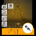Aigostar - LED Vonkajšia vianočná dekorácia LED/3,6W/230V 40 cm IP44 teplá biela