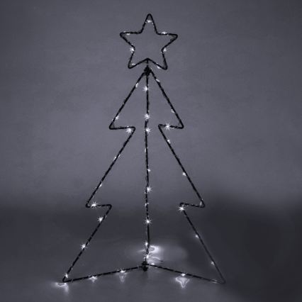 Aigostar - LED Vonkajšia vianočná dekorácia LED/3,6W/230V 60 cm IP44 studená biela