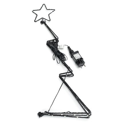 Aigostar - LED Vonkajšia vianočná dekorácia LED/3,6W/230V 60 cm IP44 studená biela