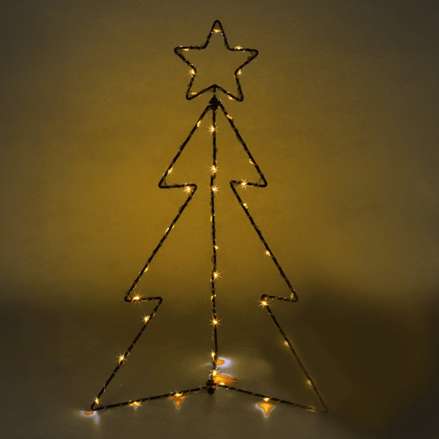 Aigostar - LED Vonkajšia vianočná dekorácia LED/3,6W/230V 60 cm IP44 teplá biela