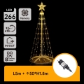 Aigostar - LED vonkajšia vianočná dekorácia LED/3,6W/31/230V 2700K 180 cm IP44