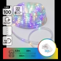 Aigostar - LED vonkajšia vianočná reťaz 100xLED/8 funkcií 3xAA 10,3m IP44 viacfarebná