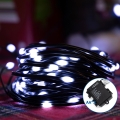 Aigostar - LED Vonkajšia vianočná reťaz 150xLED/8 funkcií 15,3m IP44 studená biela