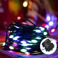 Aigostar -LED Vonkajšia vianočná reťaz 150xLED/8 funkcií 3xAA 15,3m IP44 multicolor