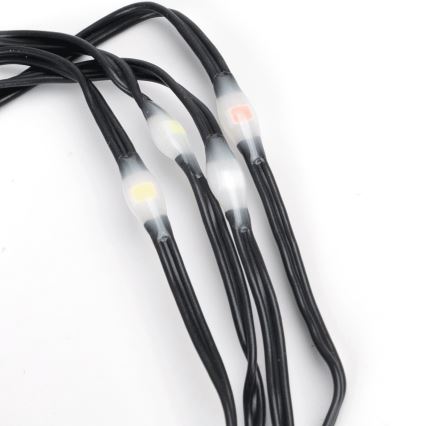 Aigostar -LED vonkajšia vianočná reťaz 150xLED/8 funkcií 3xAA 15,3m IP44 viacfarebná