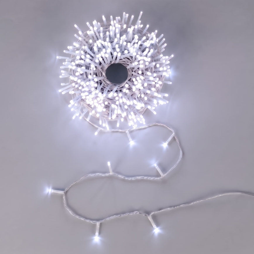 Aigostar - LED vonkajšia vianočná reťaz 150xLED/8 funkcií 3xAA 5,3m IP44 modrá
