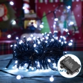 Aigostar - LED Vonkajšia vianočná reťaz 200xLED/8 funkcií 10,3m IP44 studená biela
