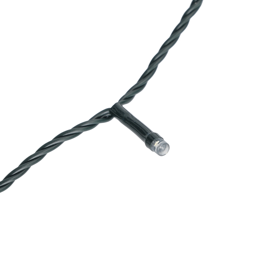 Aigostar - LED Vonkajšia vianočná reťaz 200xLED/8 funkcií 13m IP44 studená biela