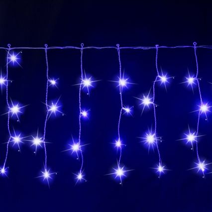 Aigostar - LED vonkajšia vianočná reťaz 200xLED 8x0,4m IP44 modrá