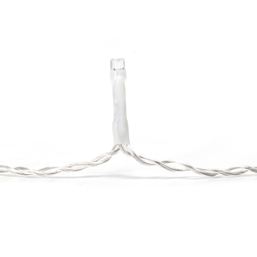 Aigostar - LED vonkajšia vianočná reťaz 300xLED/6W/230V/8 funkcií 15x0,4m IP44 studená biela