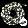 Aigostar - LED Vonkajšia vianočná reťaz 300xLED/8 funkcií 33m IP44 studená biela