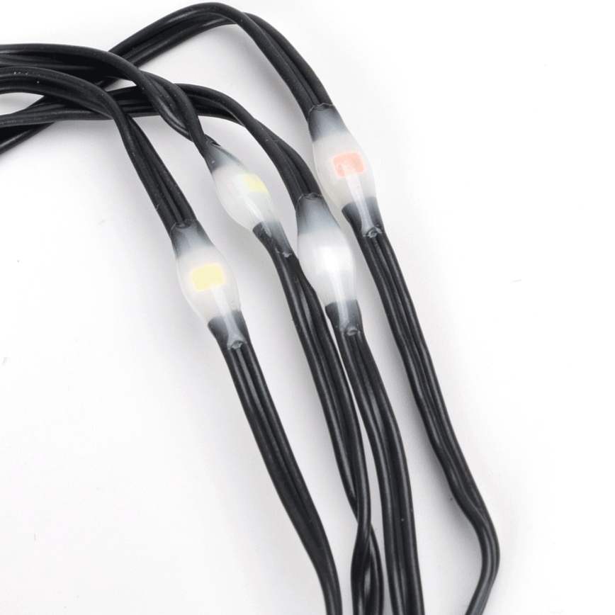 Aigostar - LED vonkajší vianočný reťaz 100xLED/8 funkcií 3xAA 10,3m IP44 viacfarebný