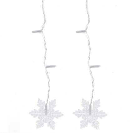 Aigostar - LED Vonkajší vianočný reťaz 120xLED/8 funkcií 3x0,7m IP44 teplá biela + diaľkové ovládanie