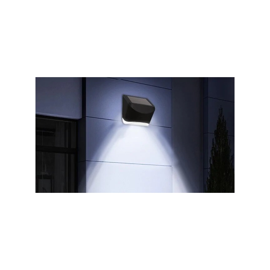 Aigostar - LED Vonkajšie solárne svietidlo so senzorom LED/0,12W/2V IP44