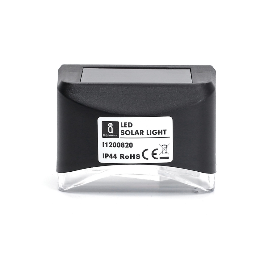 Aigostar - LED Vonkajšie solárne svietidlo so senzorom LED/0,12W/2V IP44