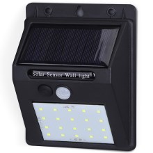 Aigostar - LED Vonkajšie solárne svietidlo so senzorom LED/1,11W/5,5V IP65