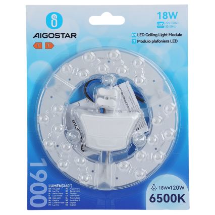 Aigostar - Magnetický LED modul 18W/230V 6500K