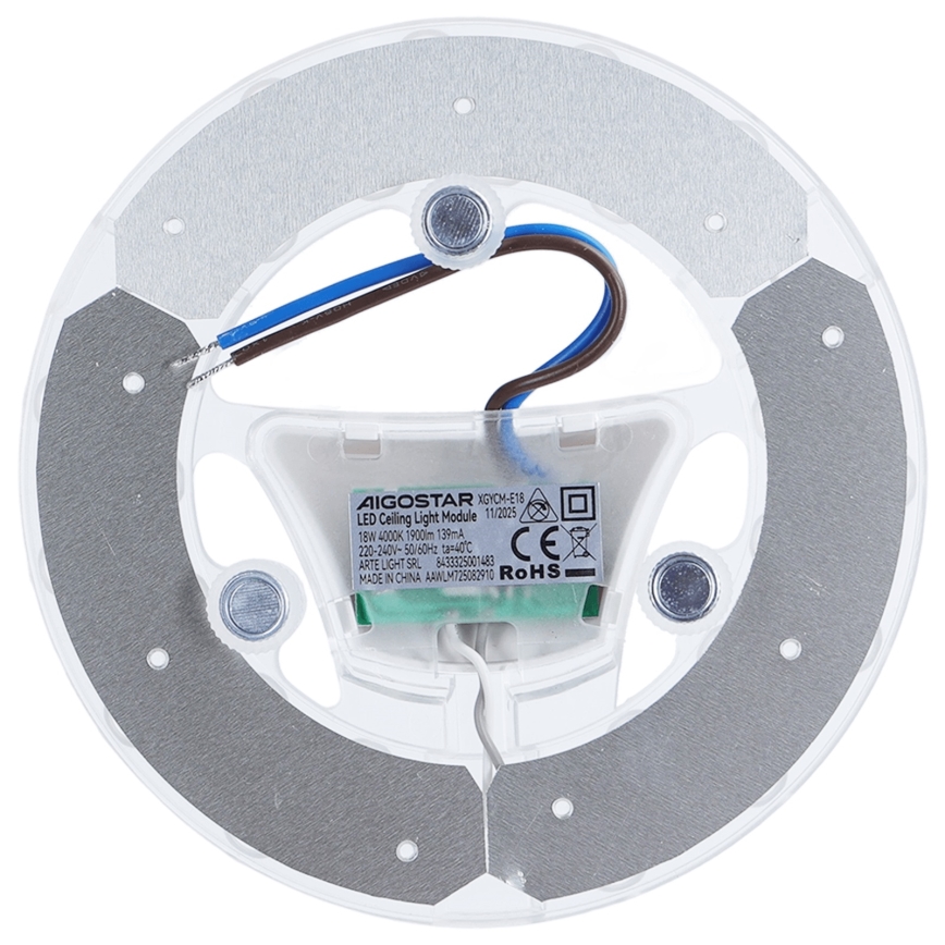 Aigostar - Magnetický modul LED/18W/230V 4000K