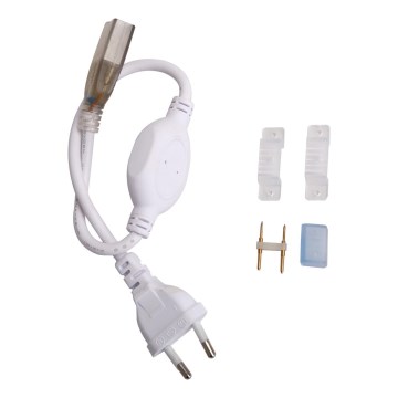 Aigostar - Napájací zdroj pre LED pásy 1000W/230V biely