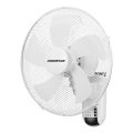Aigostar -  Nástenný ventilátor 45W/230V biela + diaľkové ovládanie