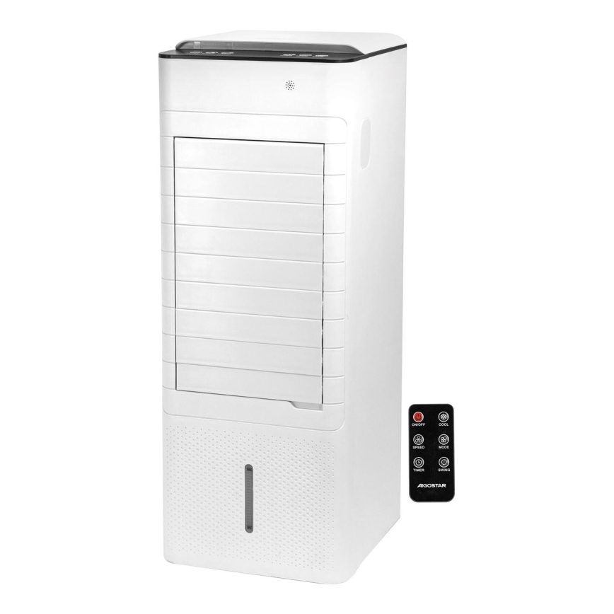 Aigostar - Ochladzovač vzduchu 80W/230V biela + diaľkové ovládanie