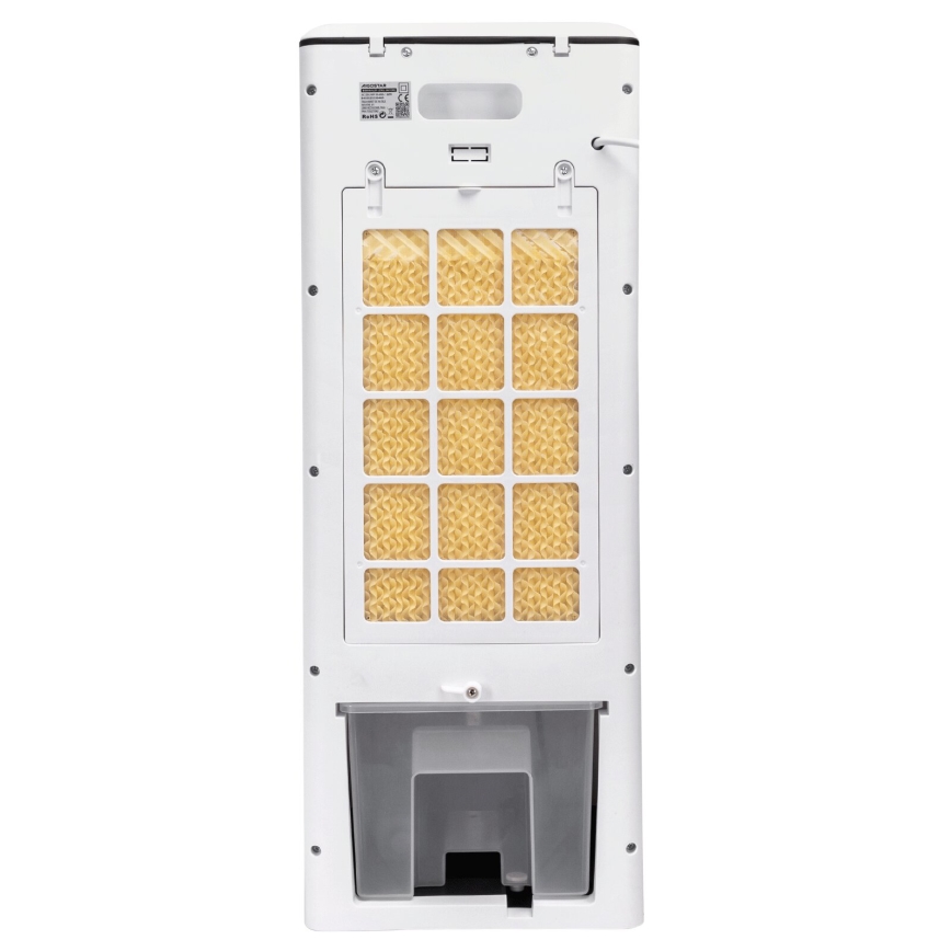 Aigostar - Ochladzovač vzduchu 80W/230V biela + diaľkové ovládanie