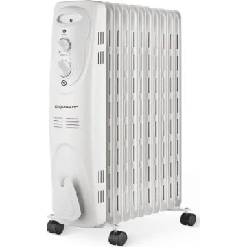 Aigostar - olejový ohrievač s 11 rebrami 2300W/230V biela